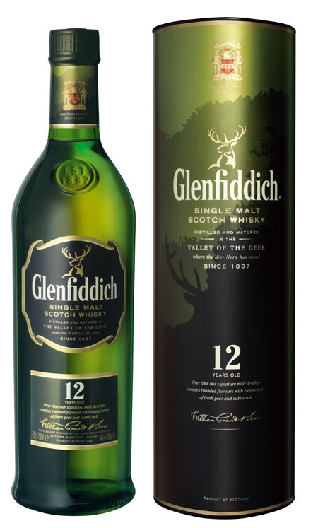 Glenfiddich 12y 1l 40% - Dárkové balení alkoholu Glenfiddich