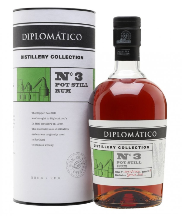 Diplomatico No. 3 Pot Still Rum Distillery Collection 2010 0