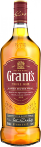 Grant's Triple Wood´ 1l 40% - Dárkové balení alkoholu Grant's