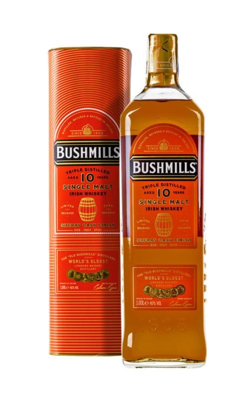 Bushmills Sherry Cask 10y 1l 46% - Dárkové balení alkoholu Bushmills