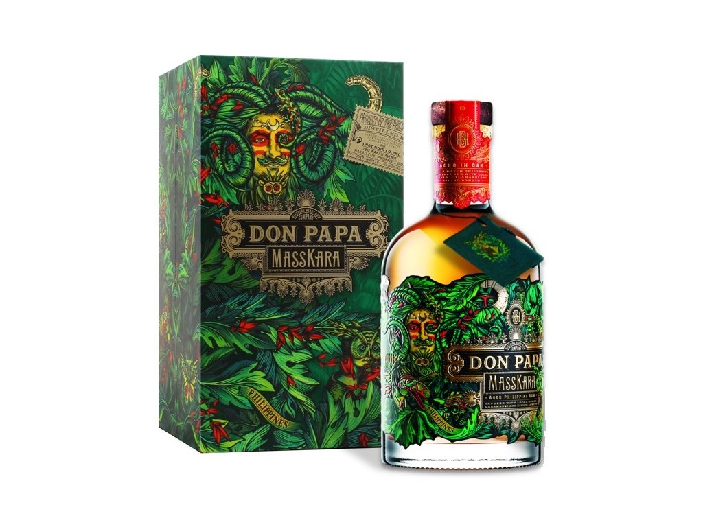 Don Papa Maskar s krabicí