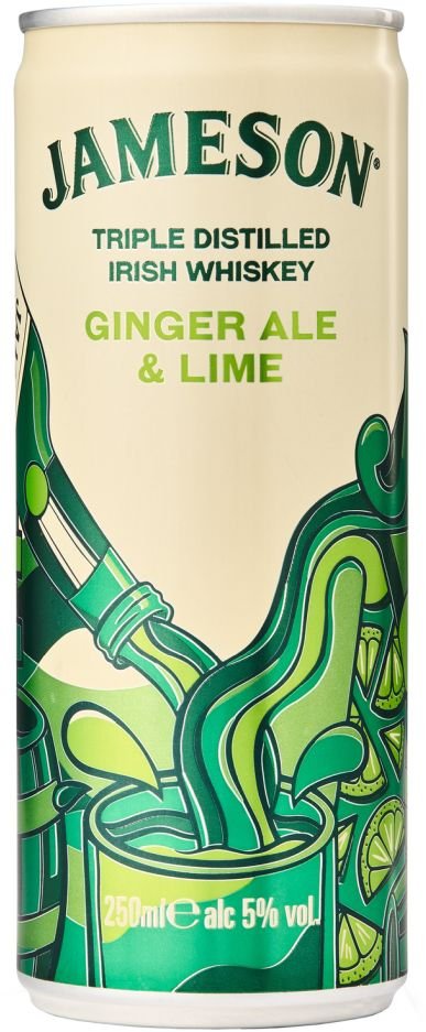 Jameson Ginger Ale & Lime 0